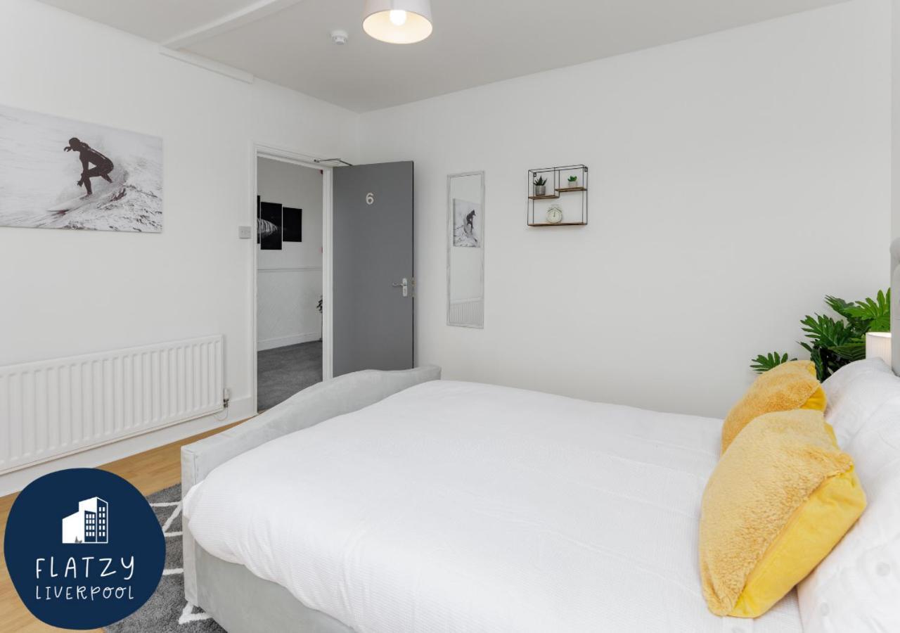 Flatzy - 6 Bed Oasis Close To Football Stadiums Liverpool Esterno foto