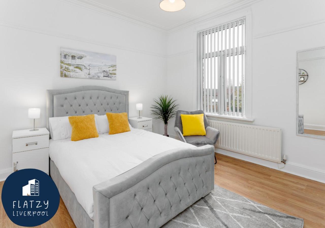 Flatzy - 6 Bed Oasis Close To Football Stadiums Liverpool Esterno foto
